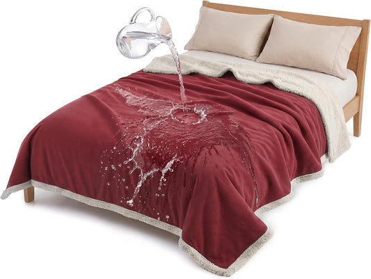 Waterproof Reversible Pet Blanket for Dogs and Cats