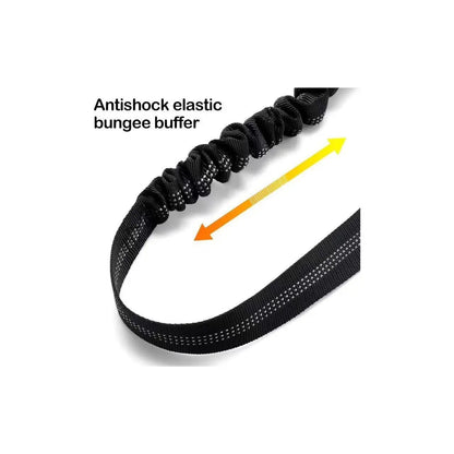 Enhanced Cushioned Dog Car Seat Belt - 3-in-1 Multifunctional Pet Safety Leash with Reflective Nylon, Adjustable Restraint Strap, 360° Rotating Metal Buckle, Compatible with All Car Models for Medium-Sized Dogs