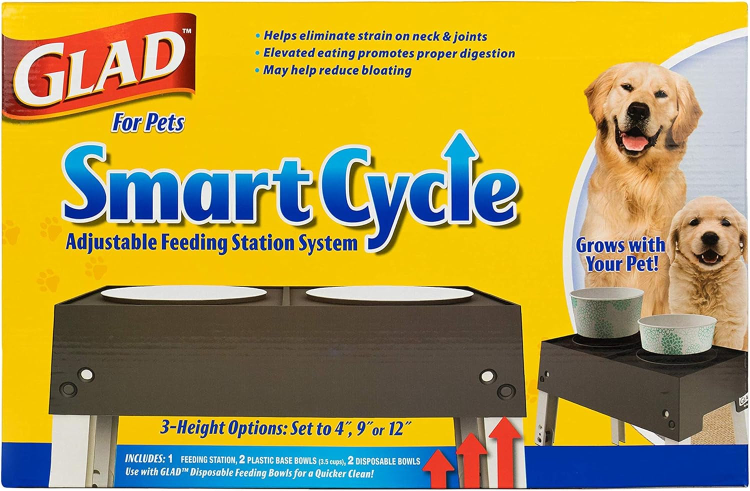 for Pets Smart Cycle Adjustable Feeding Station System