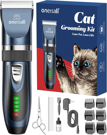 Quiet Cat Clippers for Matted Hair & Long Hair, Cat Shaver