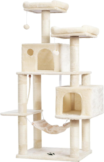 Cat Tree Tower with Sisal Scratching Posts, Big Condo, MPJ020M